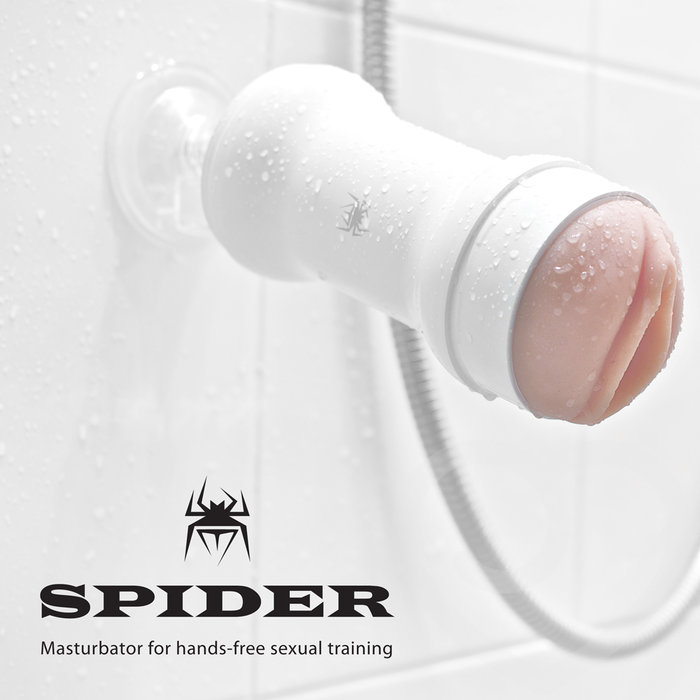 Âm đạo giả spider wiless có rung gắn tường